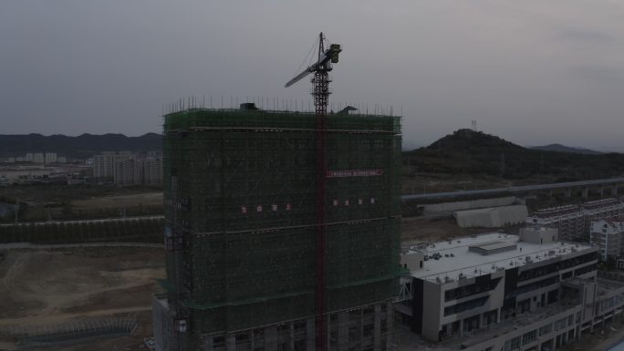 4K-log威海高区在建写字楼鸿安集团