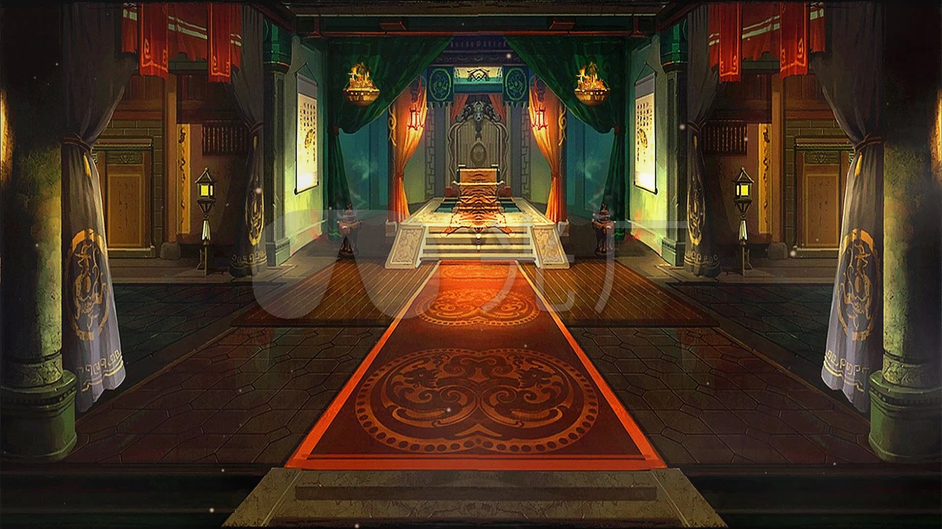 古代大厅客厅忠义堂结义堂