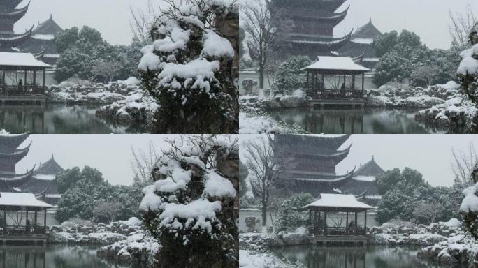 【原创】雪中的寺庙2
