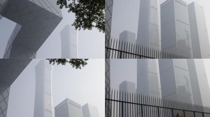 北京雾霾商业区