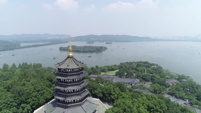 杭州西湖雷峰塔