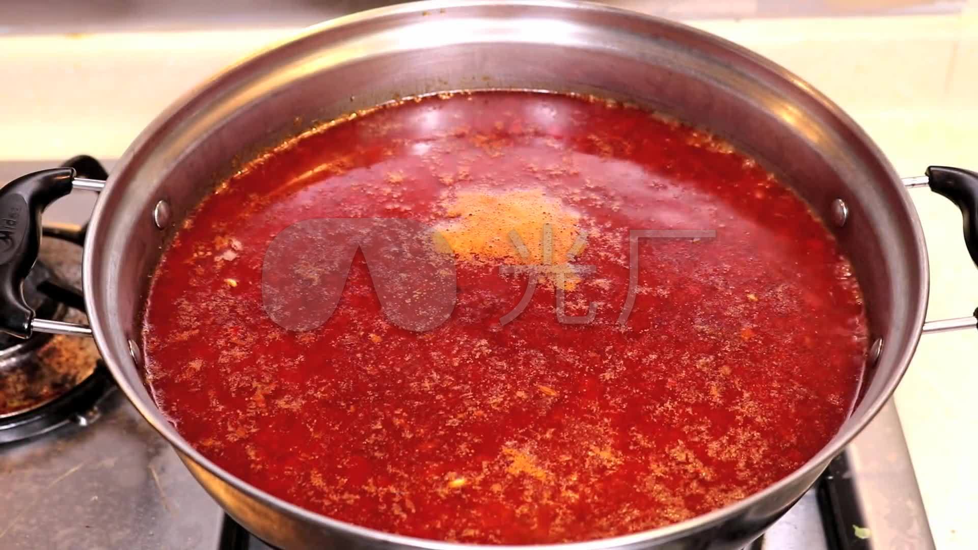 麻辣火锅汤底_1920x1080_高清视频素材下载(编号:3011769)_实拍视频