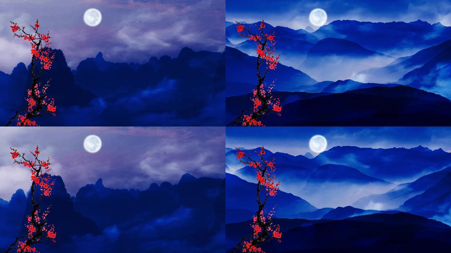 乐曲 春江花月夜 舞台背景 19x1080 高清视频素材下载 编号 舞台背景 Vj师网www Vjshi Com