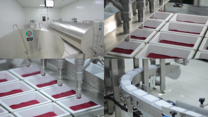 现代化鸭血加工鸭血工厂鸭血生产线