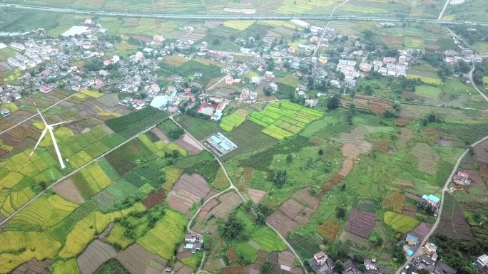 四川西昌凉山彝族航拍