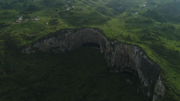 四川蜀道群山峻岭