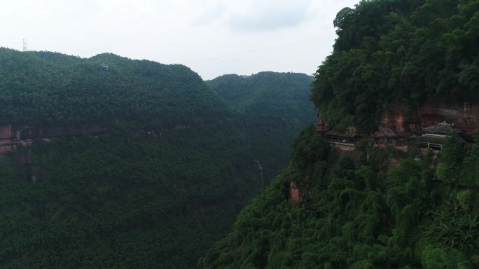 蜀道群山峻岭蜀南竹海