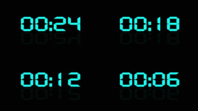 液晶显示屏计时器30秒倒计时
