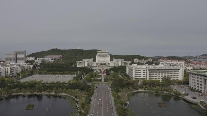 4K-log山东大学威海校区航拍4