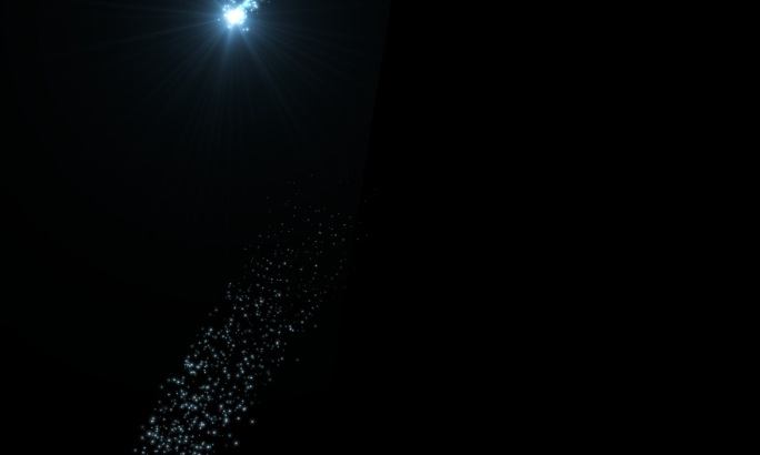 大颗陨石流星透明通道