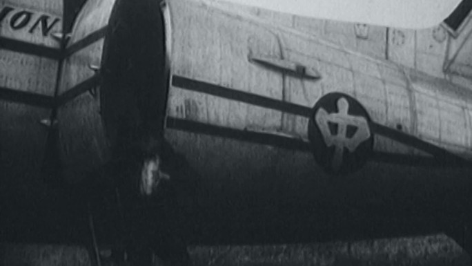 1949年1月30日民航飞机起飞