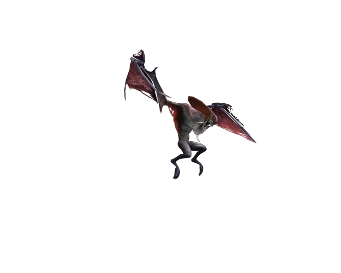 怪物-蝙蝠精-飞行（带通道）