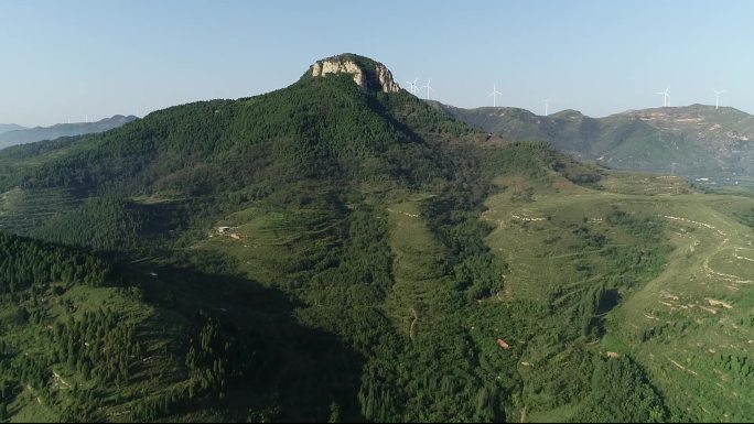 济南长青馒头山青山绿水