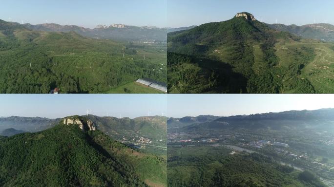 济南长青馒头山青山绿水