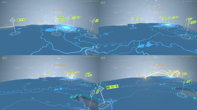 4K青海地图区位包装-1