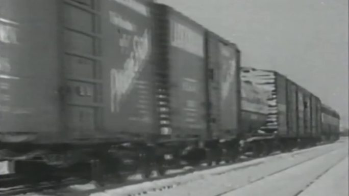 50年代火车交通网络系统