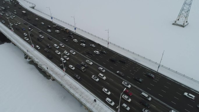 降温、大雪过后、沈阳下雪、银装束裹