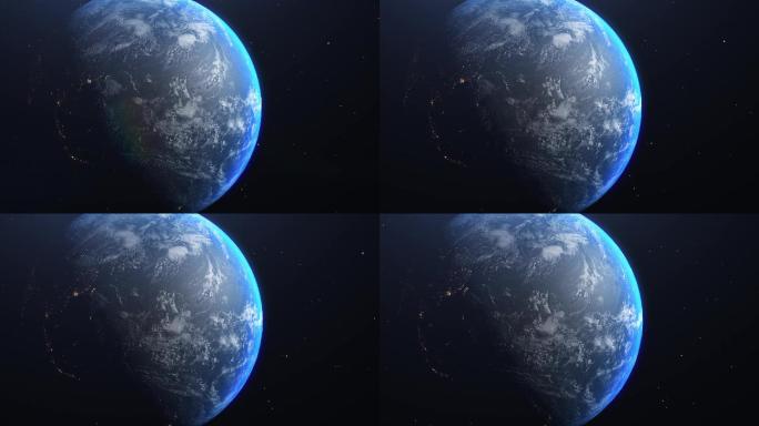 4K地球视频素材栏目包装片头片尾