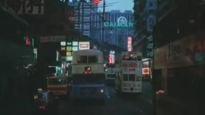 70年代香港夜景一组