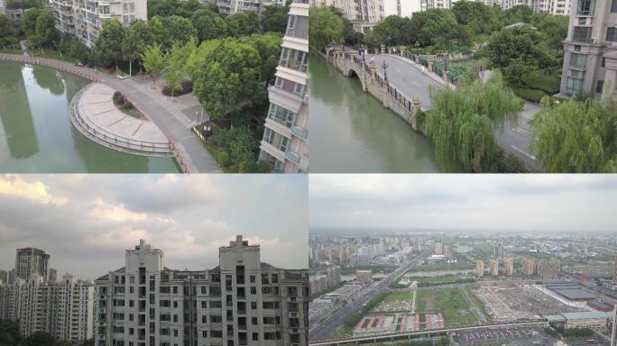 上海市松江区小区美丽绿化居民生活