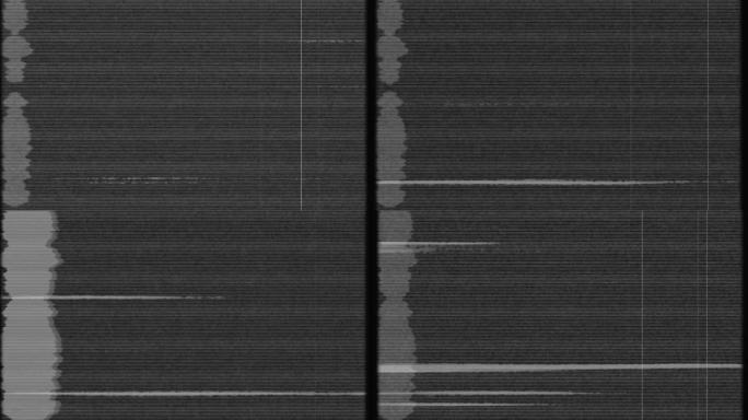 信号不良黑白电视效果