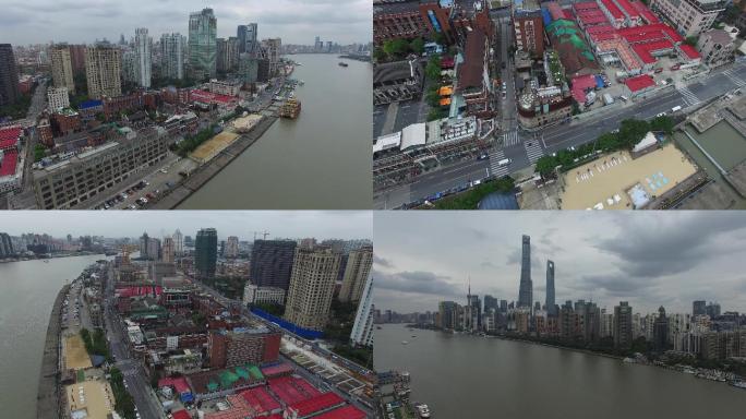 上海老码头水舍航拍