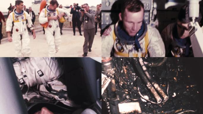 阿波罗1号指令舱发生大火