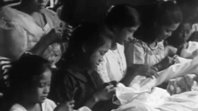 30年代菲律宾针织手工