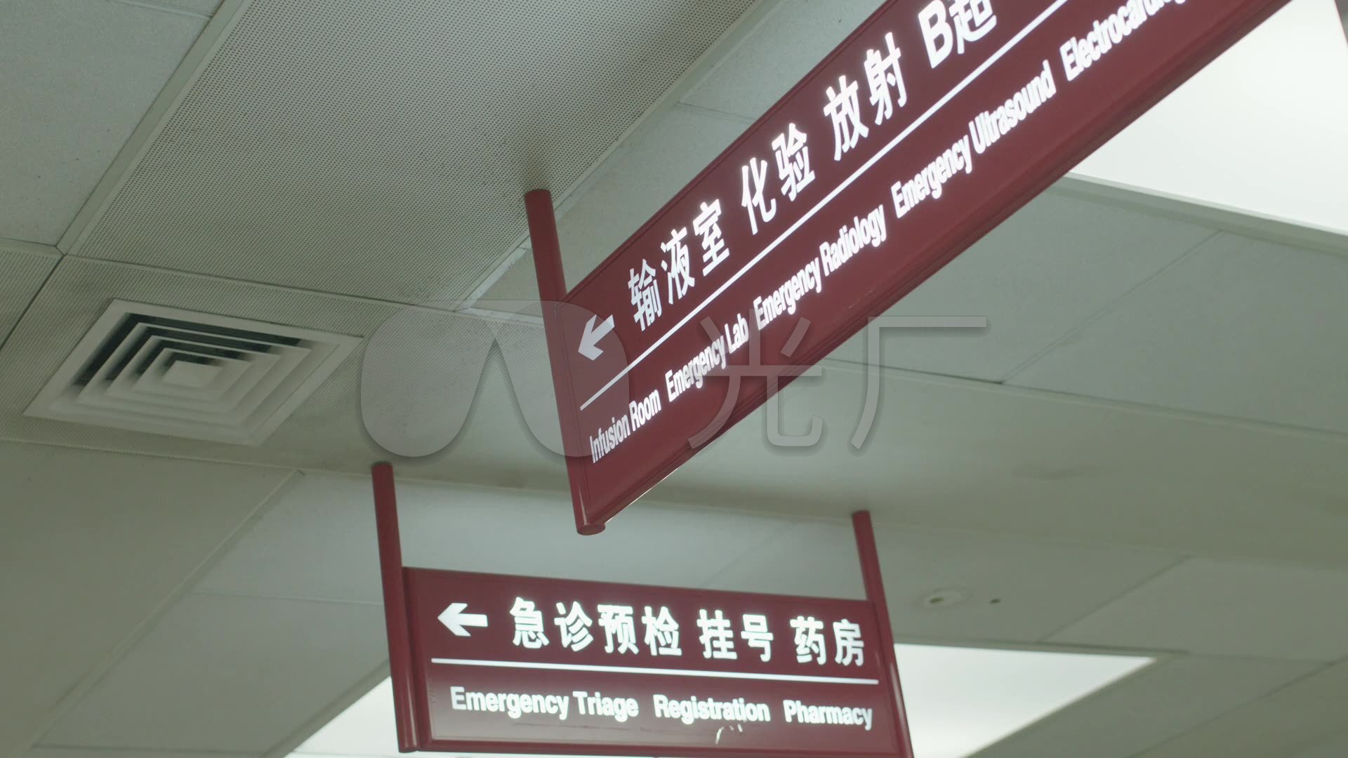 医院指示牌