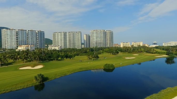 三亚分界洲岛凤凰岛出海风景航拍