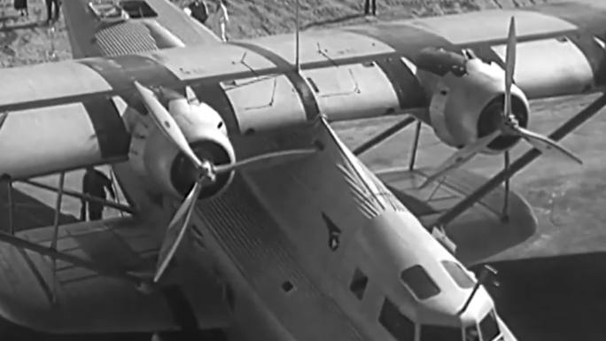 50年代大型水上飞机