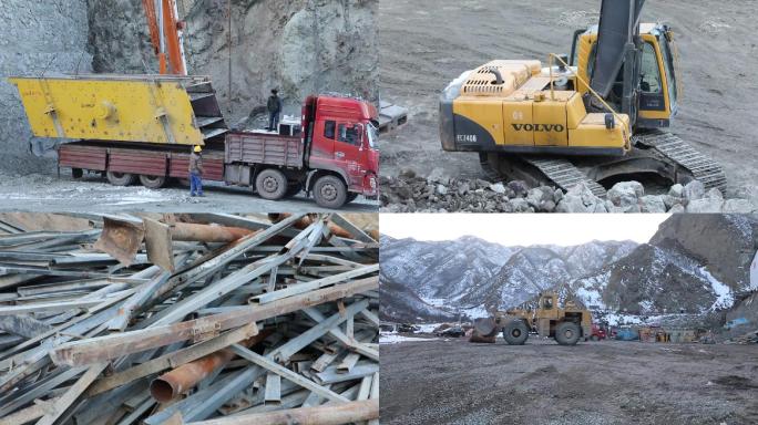 矿山冬季拆除施工恢复治理绿色矿山建设