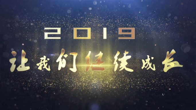 2019年会颁奖片头