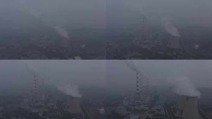 49-log雾霾污染素材