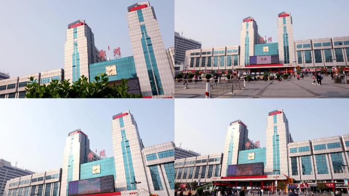 原创郑州火车站视频拍摄