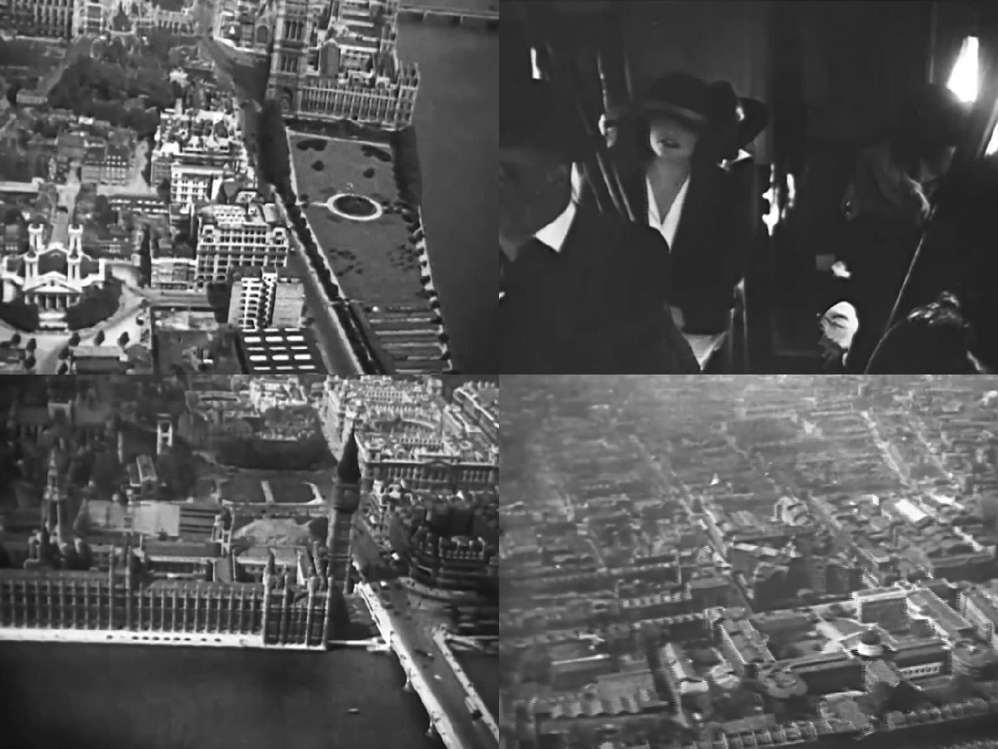 1923年航拍英国伦敦