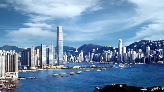 超清香港城市宣传片视频素材