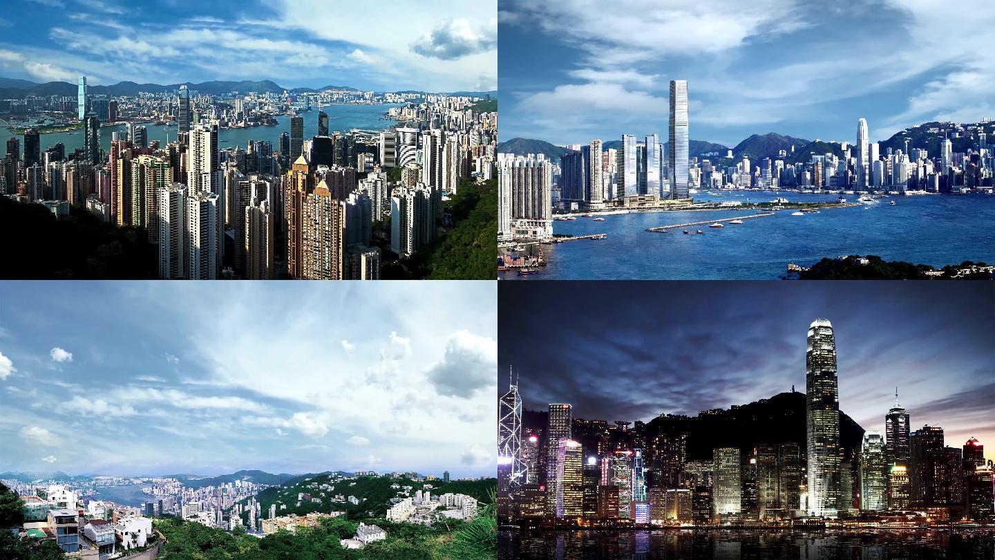 超清香港城市宣传片视频素材