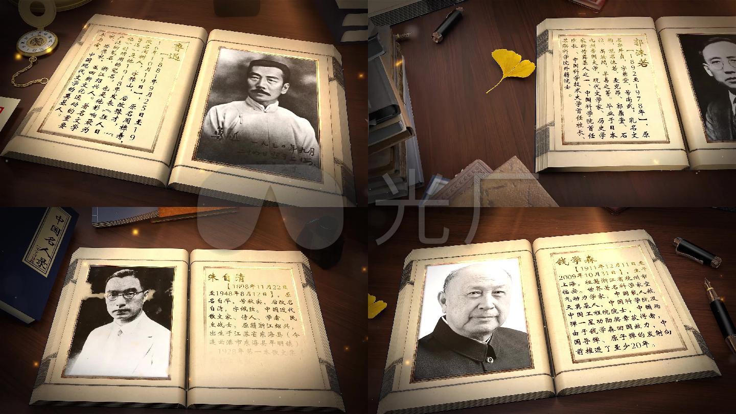 【原创】中国名人录AE模板_1下载(编号: