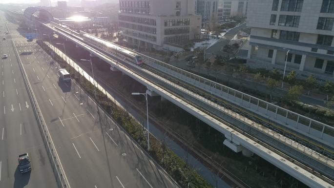 青岛城市轻轨城市交通