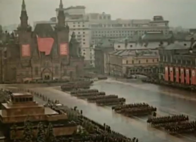 1945苏联莫斯科阅兵