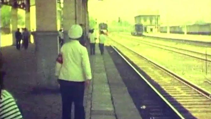 70年代北京火车站