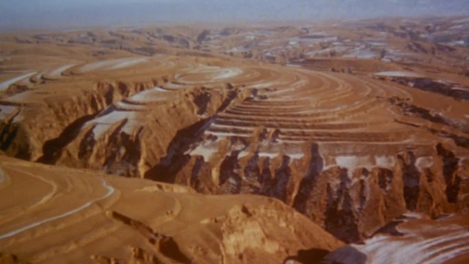 70年代黄土高原