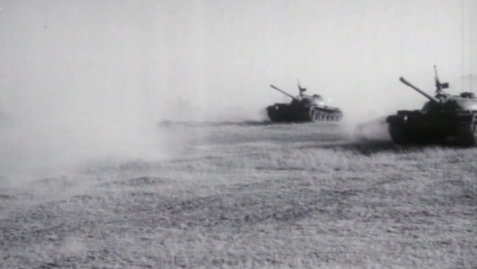 1964年坦克部队训练