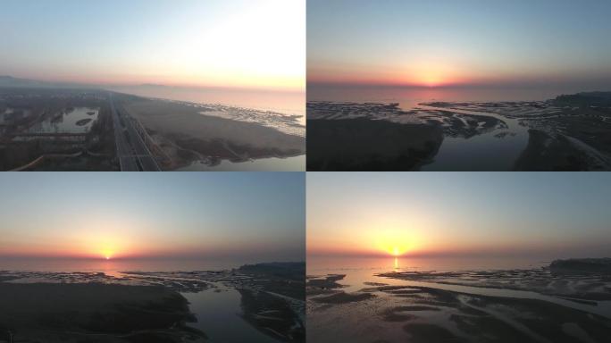 北戴河海边日出
