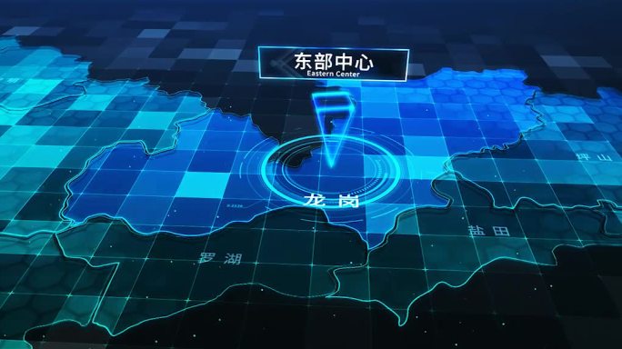 高科技深圳地图标注文字