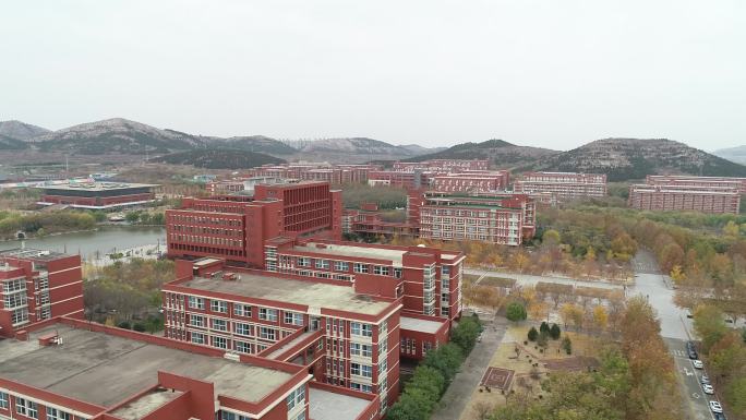山东交通学院校园航拍