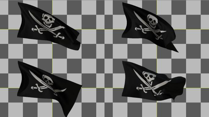 海盗旗1号（有Alpha通道）
