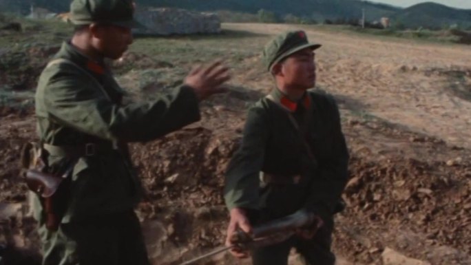 70年代炮兵训练