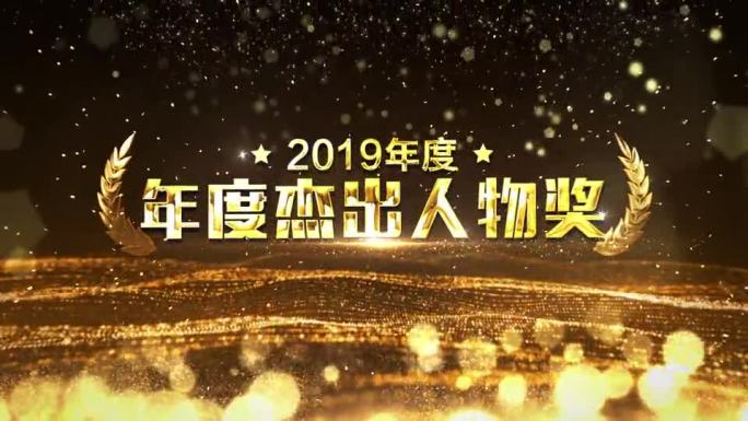 2019年颁奖典礼奖项名称AE模板03